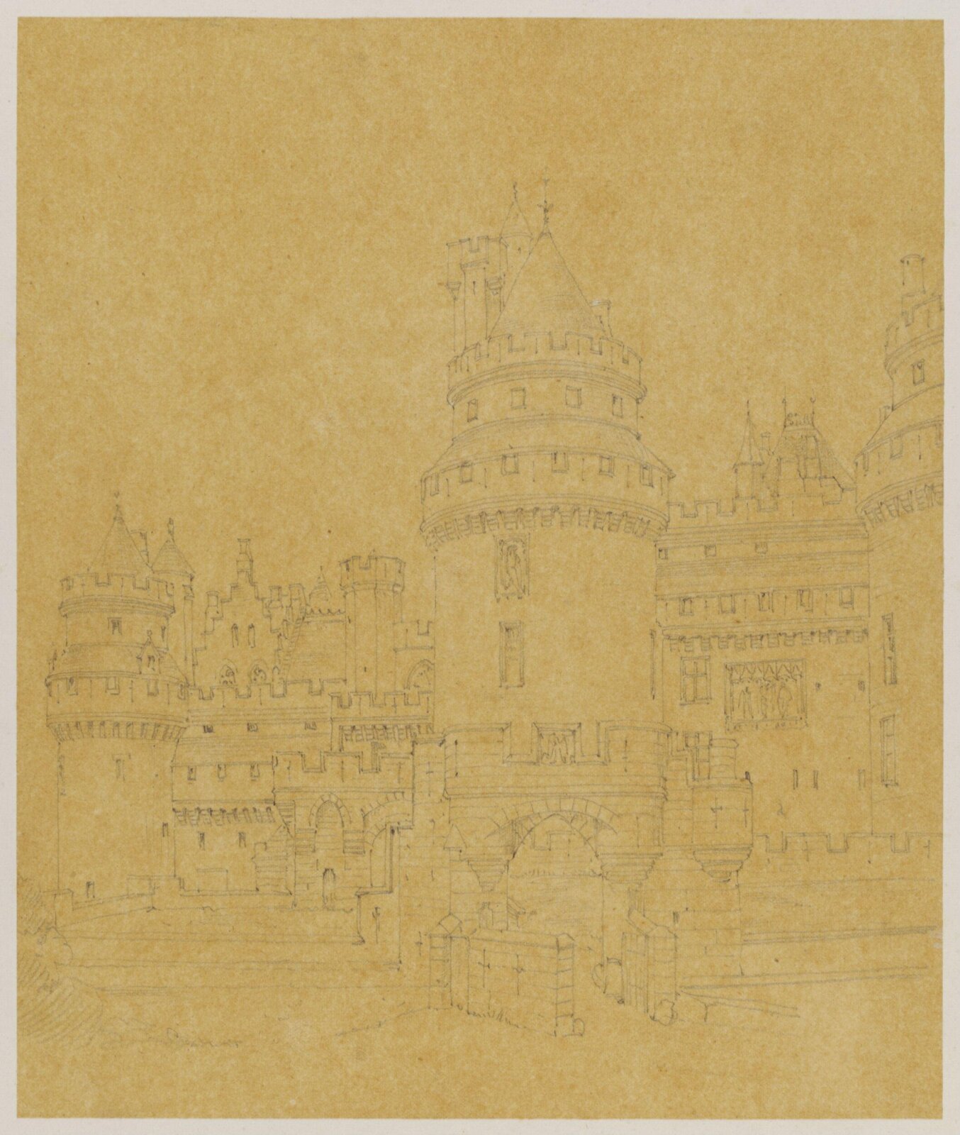 Drawing, Richard Phené Spiers