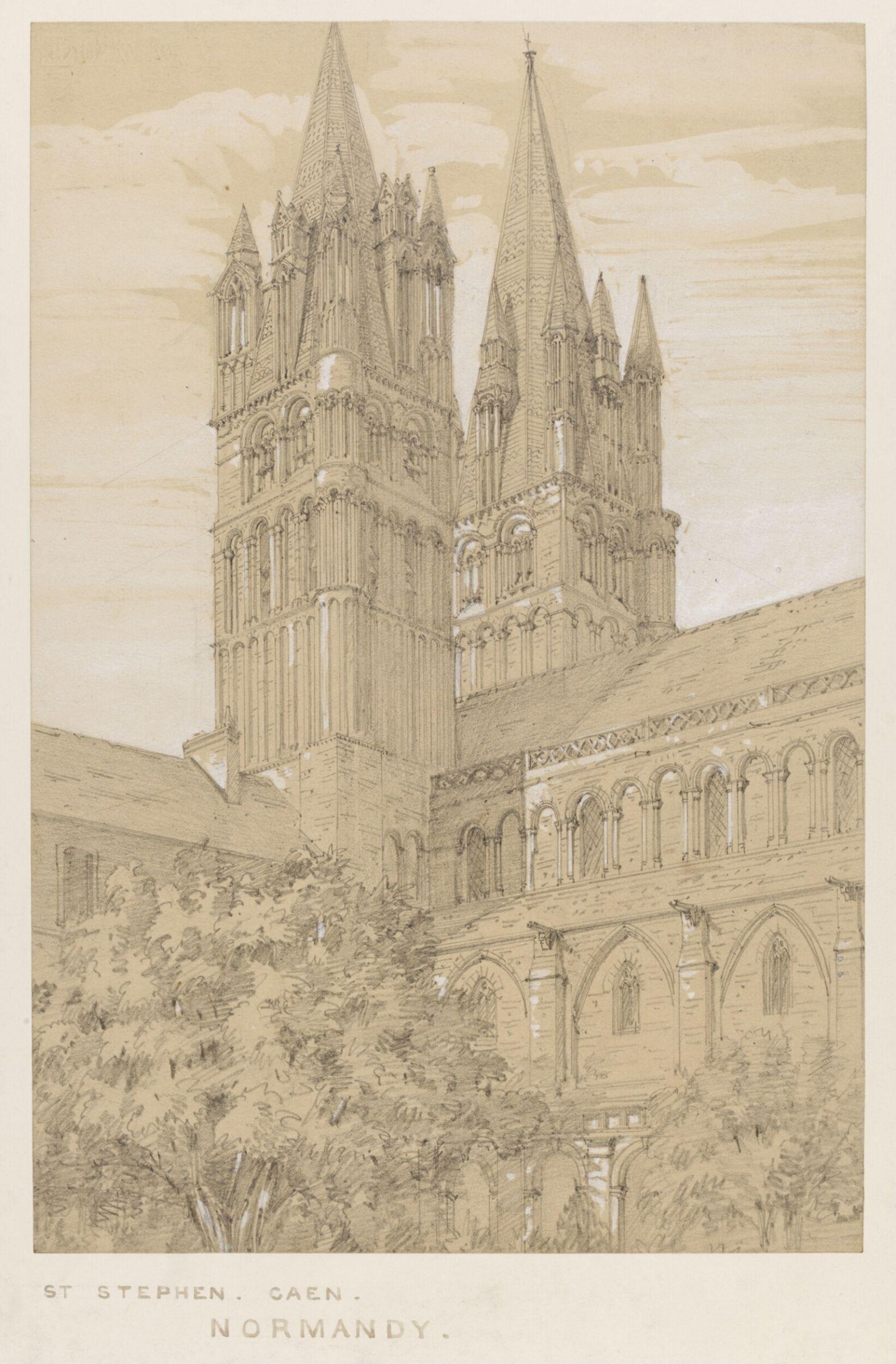Drawing, Richard Phené Spiers