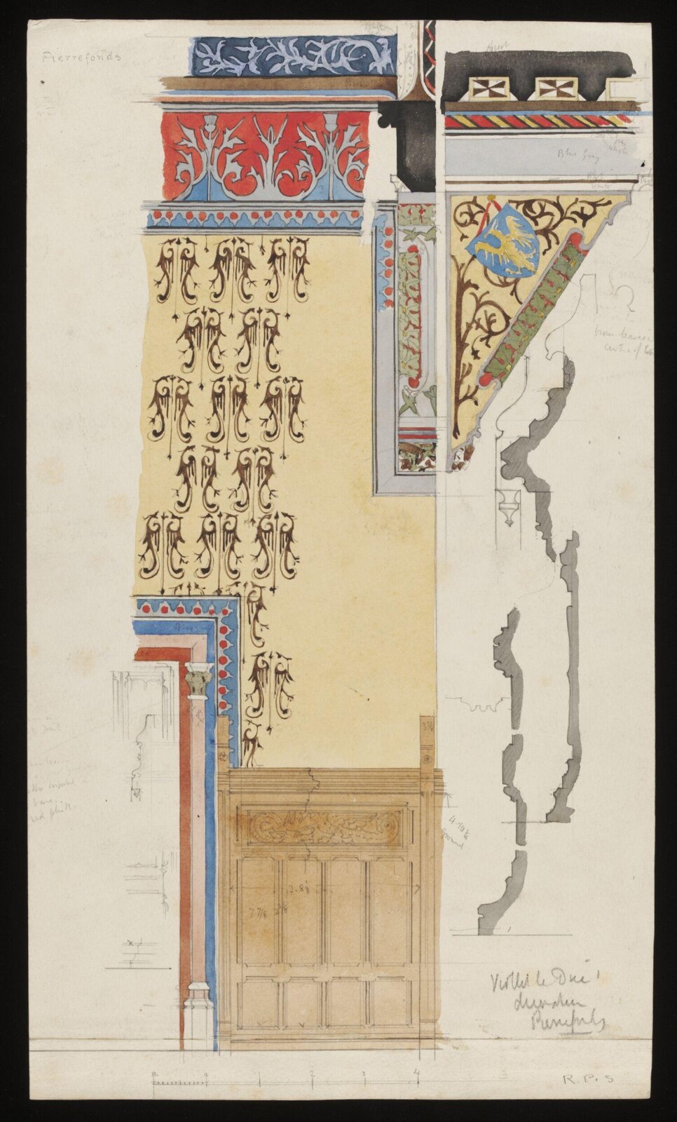 Drawing, Richard Phené Spiers