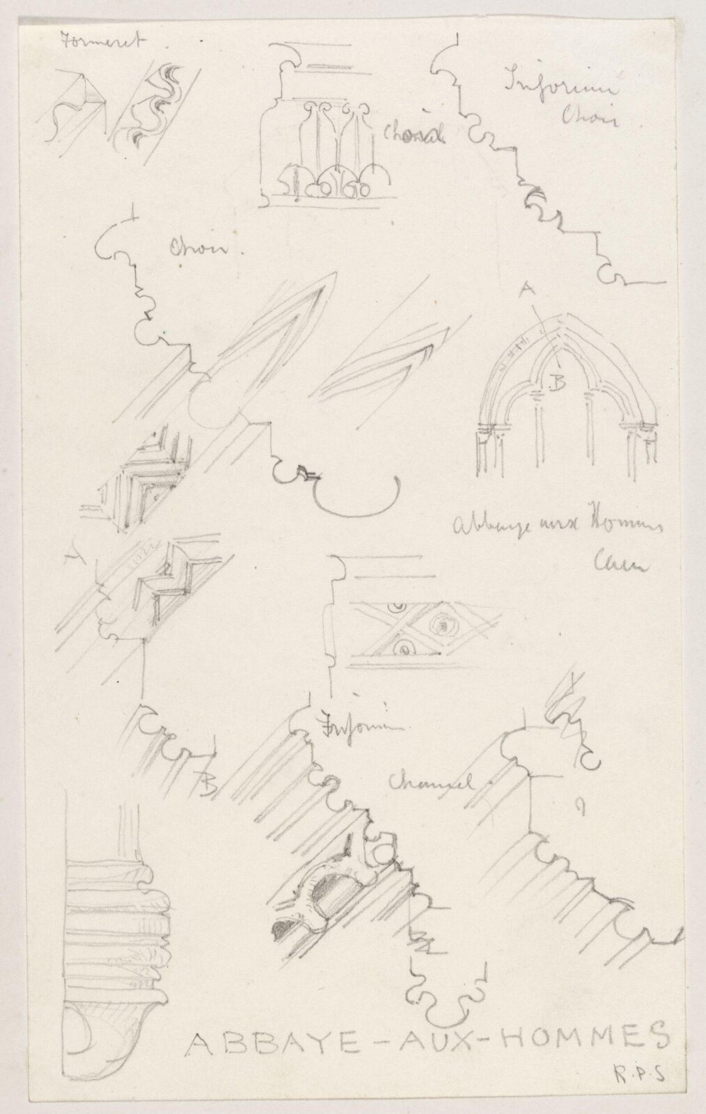 Drawing, Richard Phené Spiers