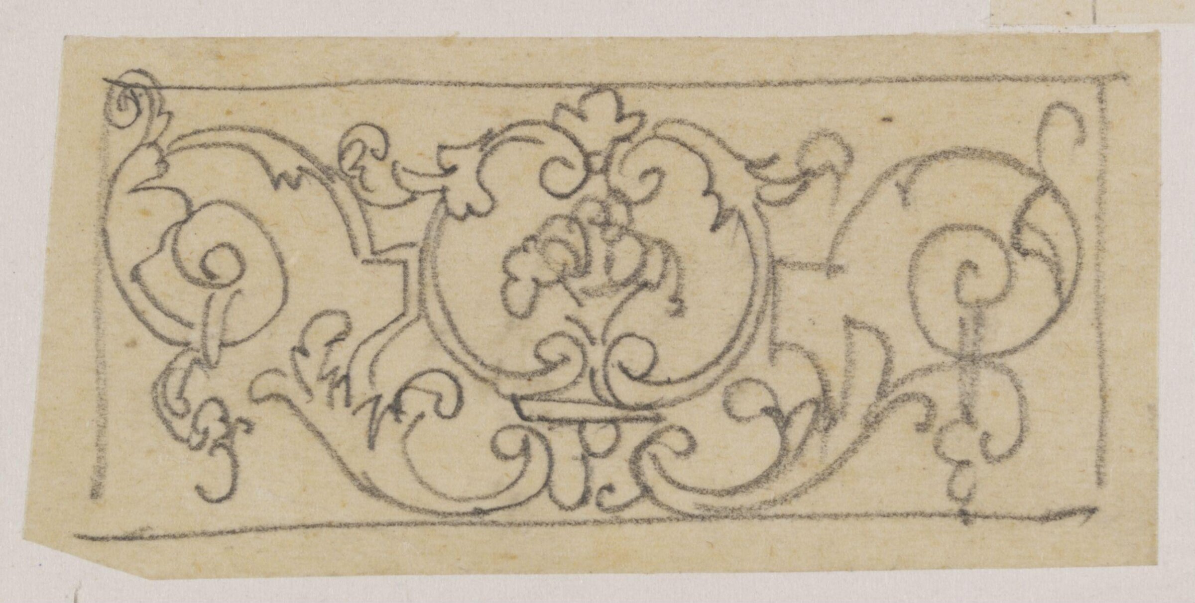Sketches and tracing of architectural detail, Richard Phené Spiers
