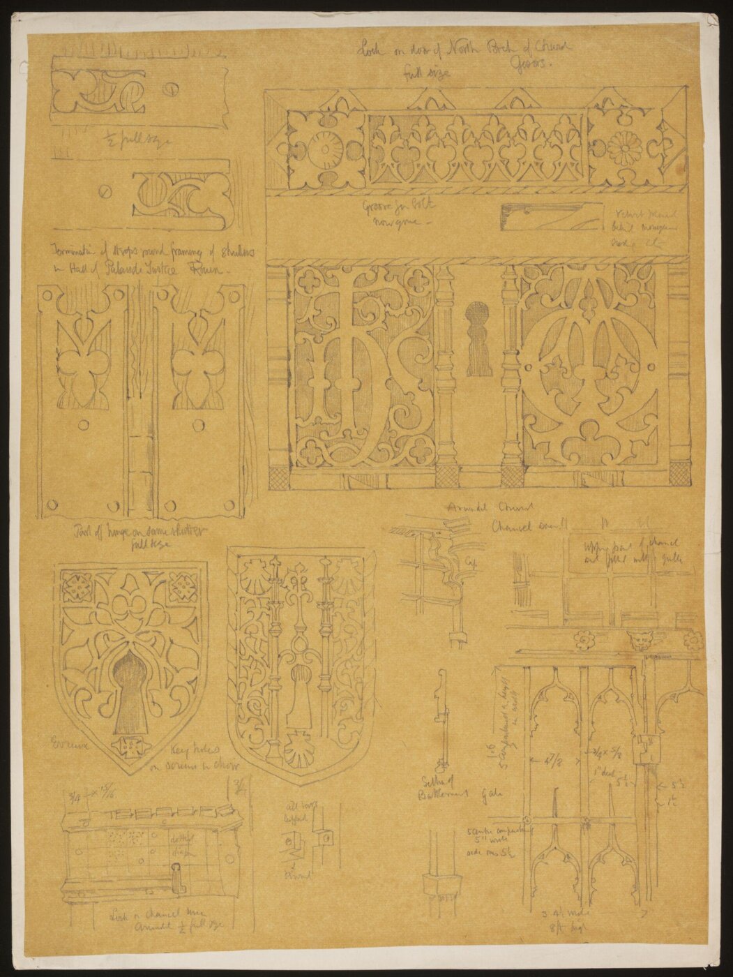 Spiers, Richard Phené, Drawing