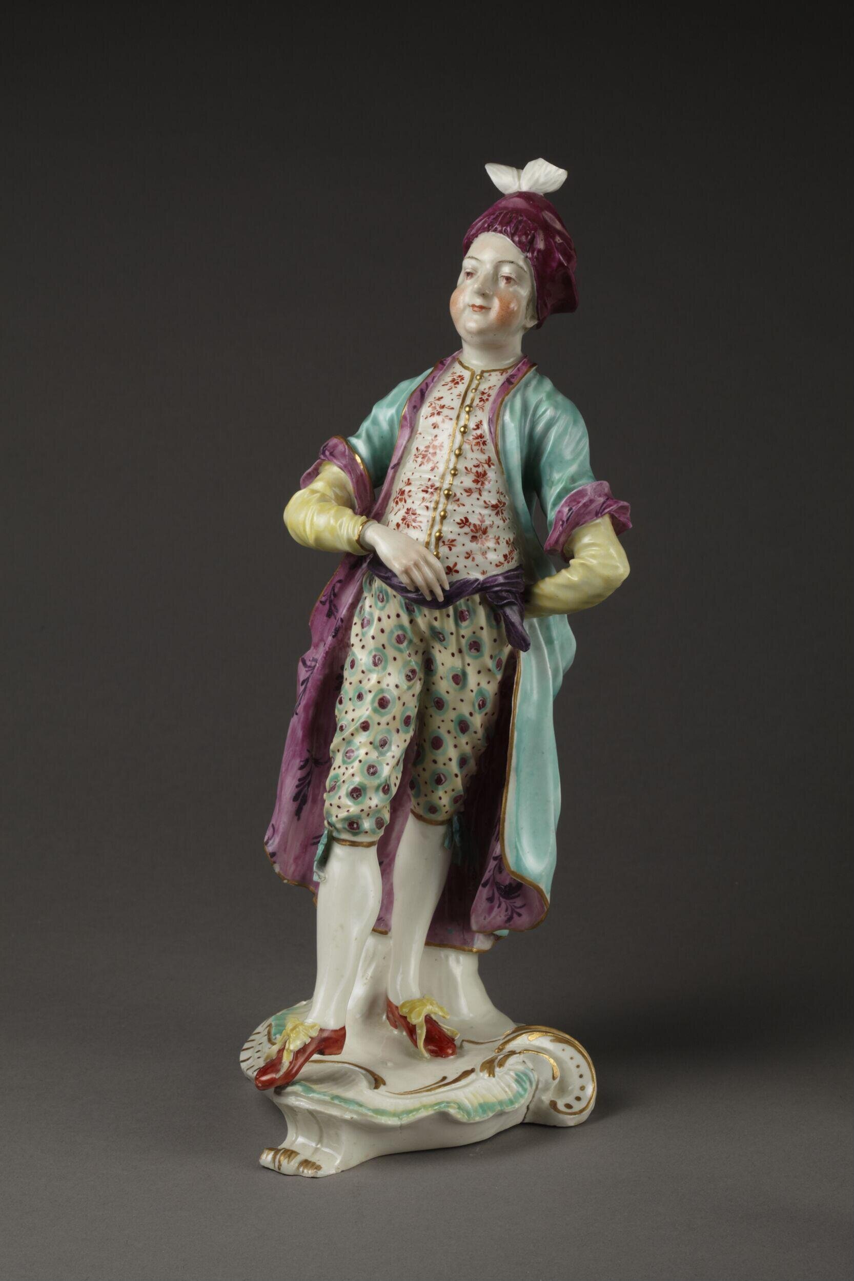 Minuet dancer by William Duesbury & Co.