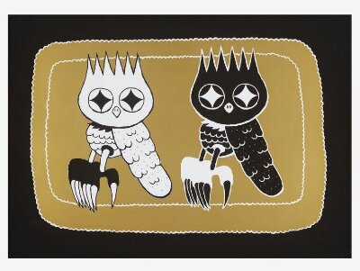 Black and White Owls