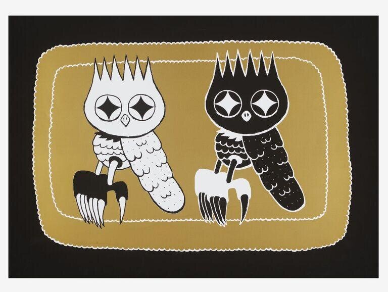 Black and White Owls