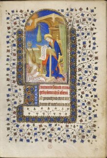 Book of hours, Use of Paris, in Latin and French thumbnail 1