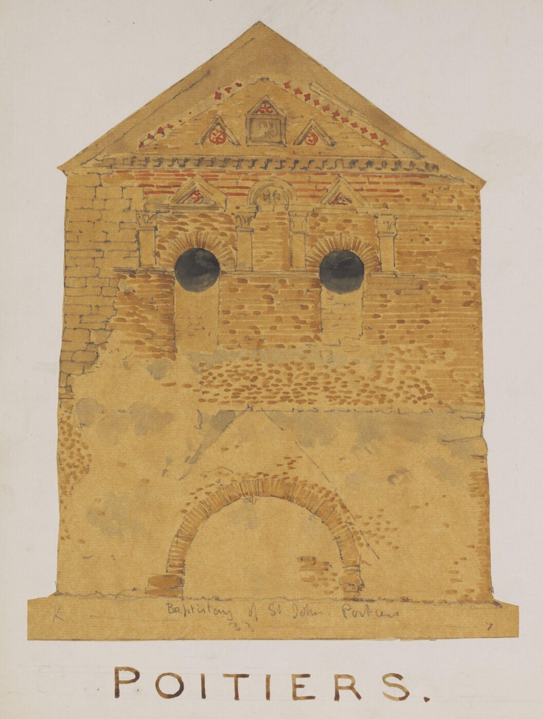 Spiers, Richard Phené, Drawing