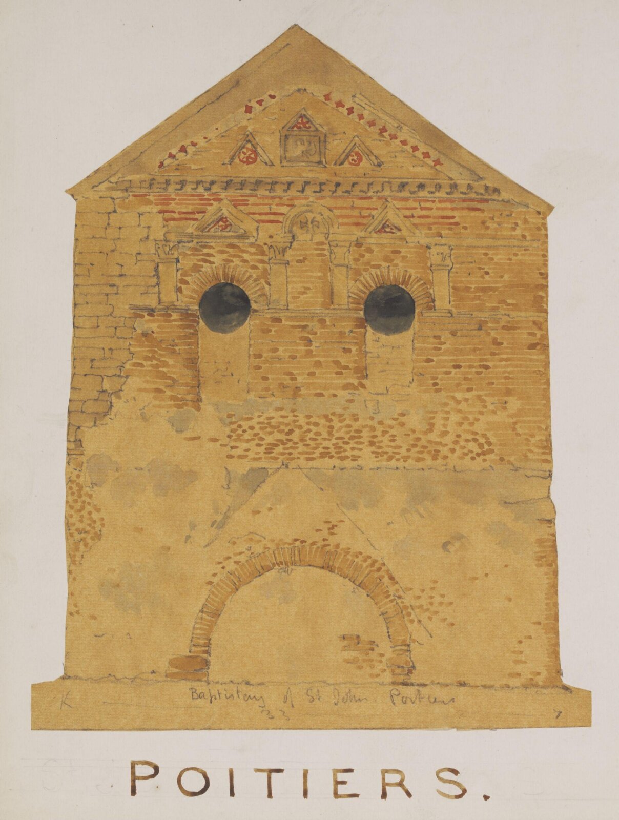 Drawing, Richard Phené Spiers