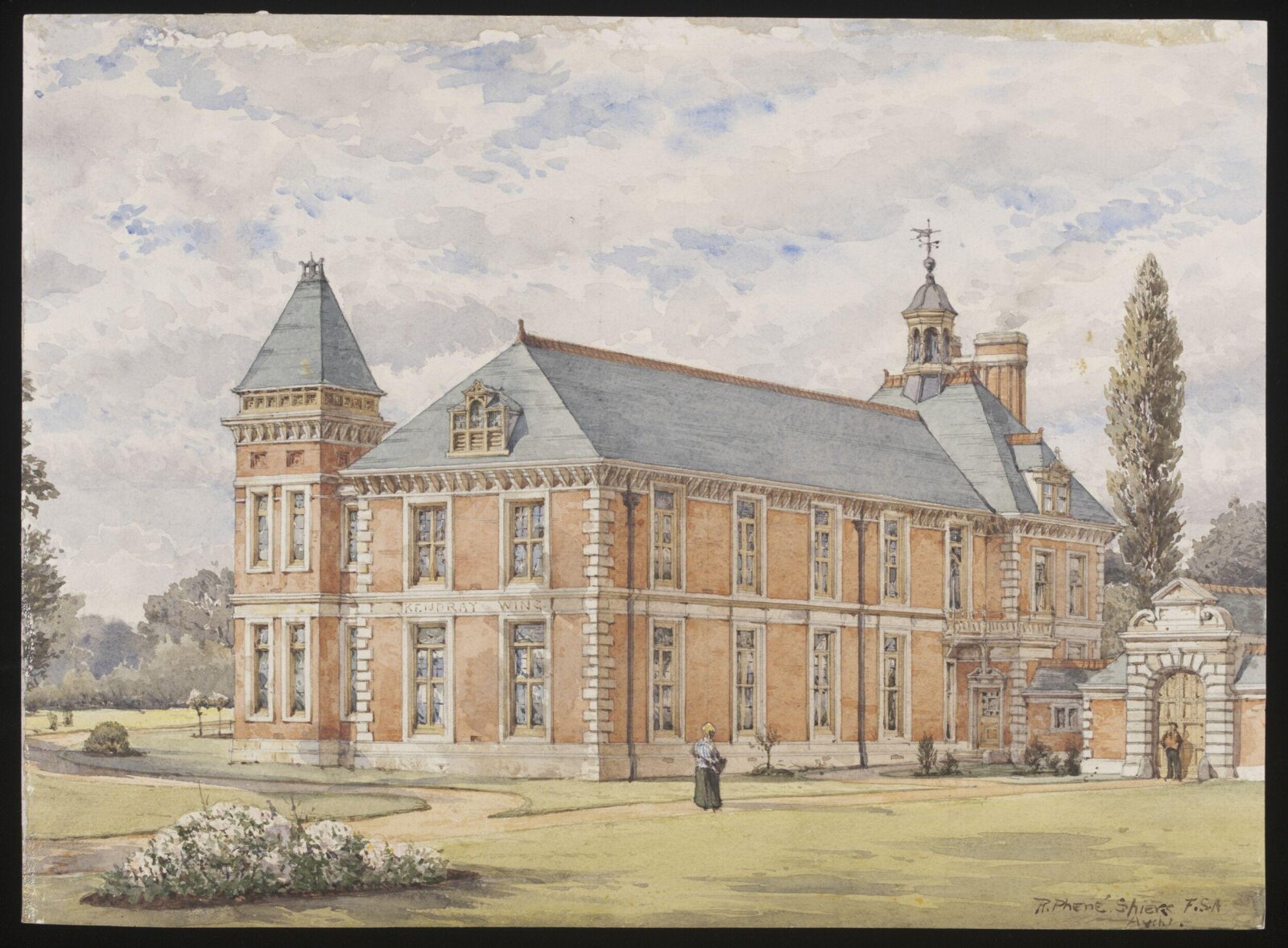Drawing, Richard Phené Spiers