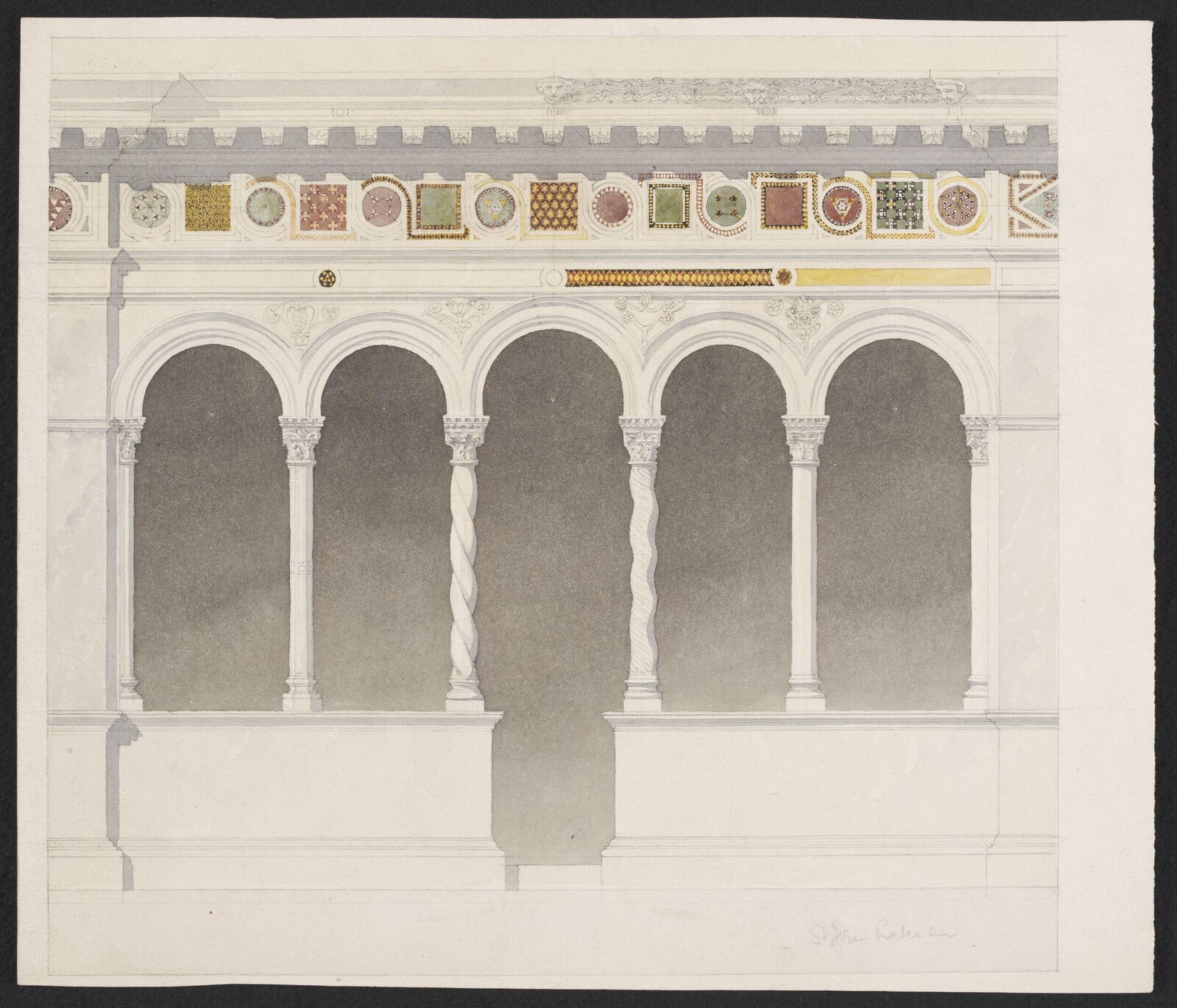 Drawing, Richard Phené Spiers