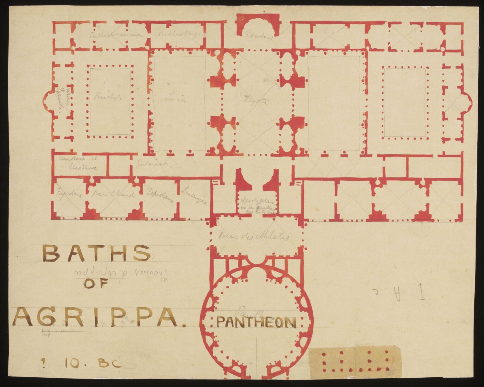 Drawing, Richard Phené Spiers