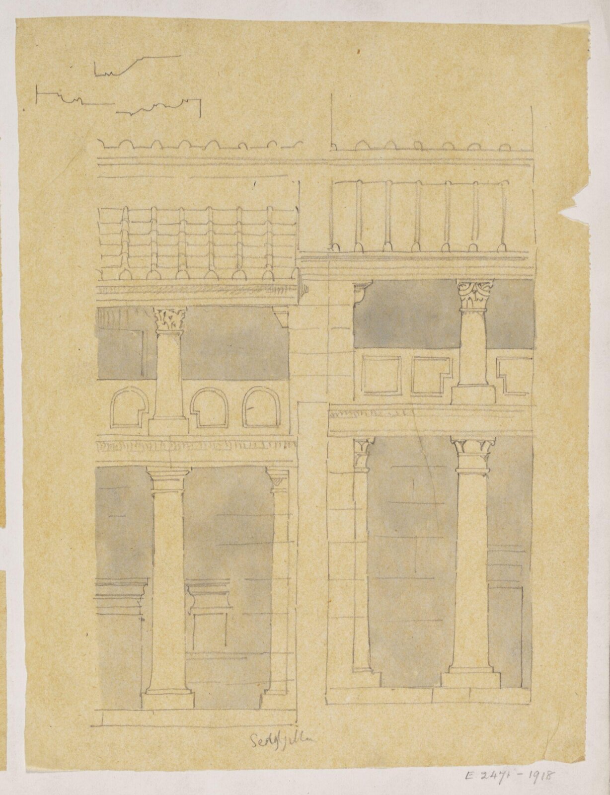 Drawing, Richard Phené Spiers