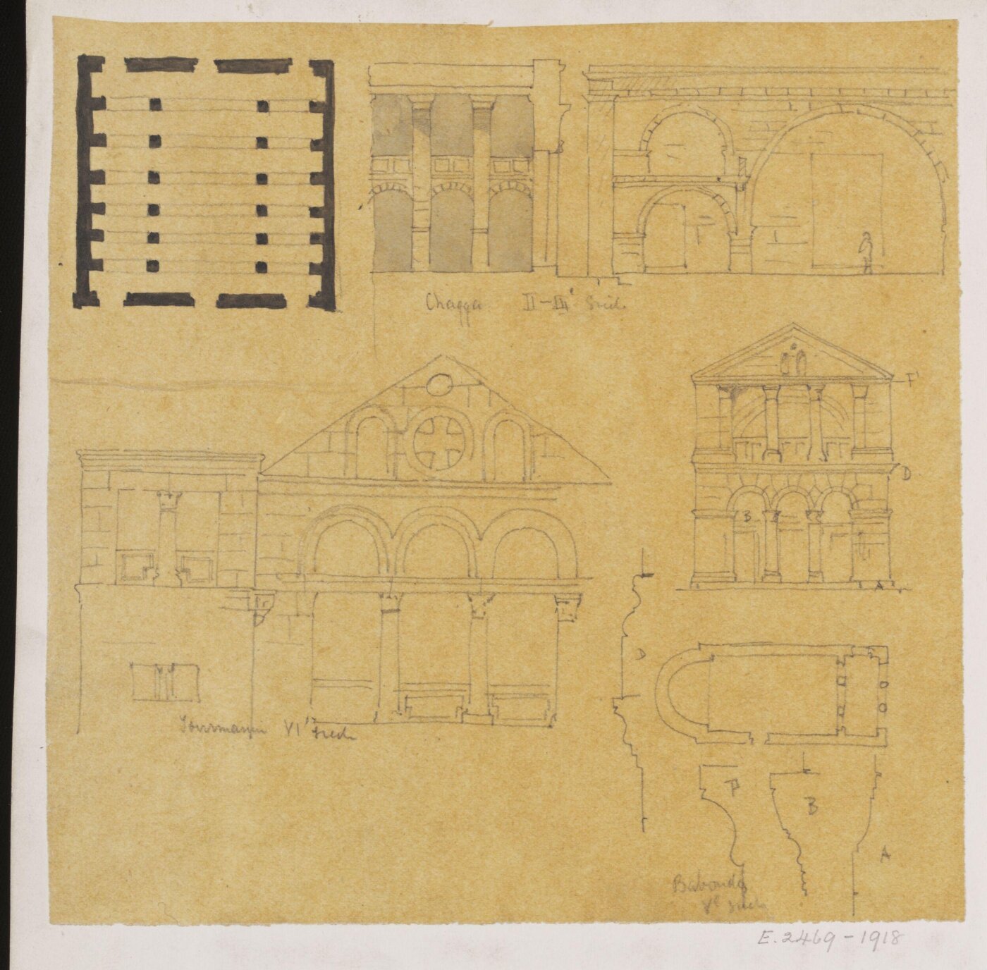 Spiers, Richard Phené, Drawing