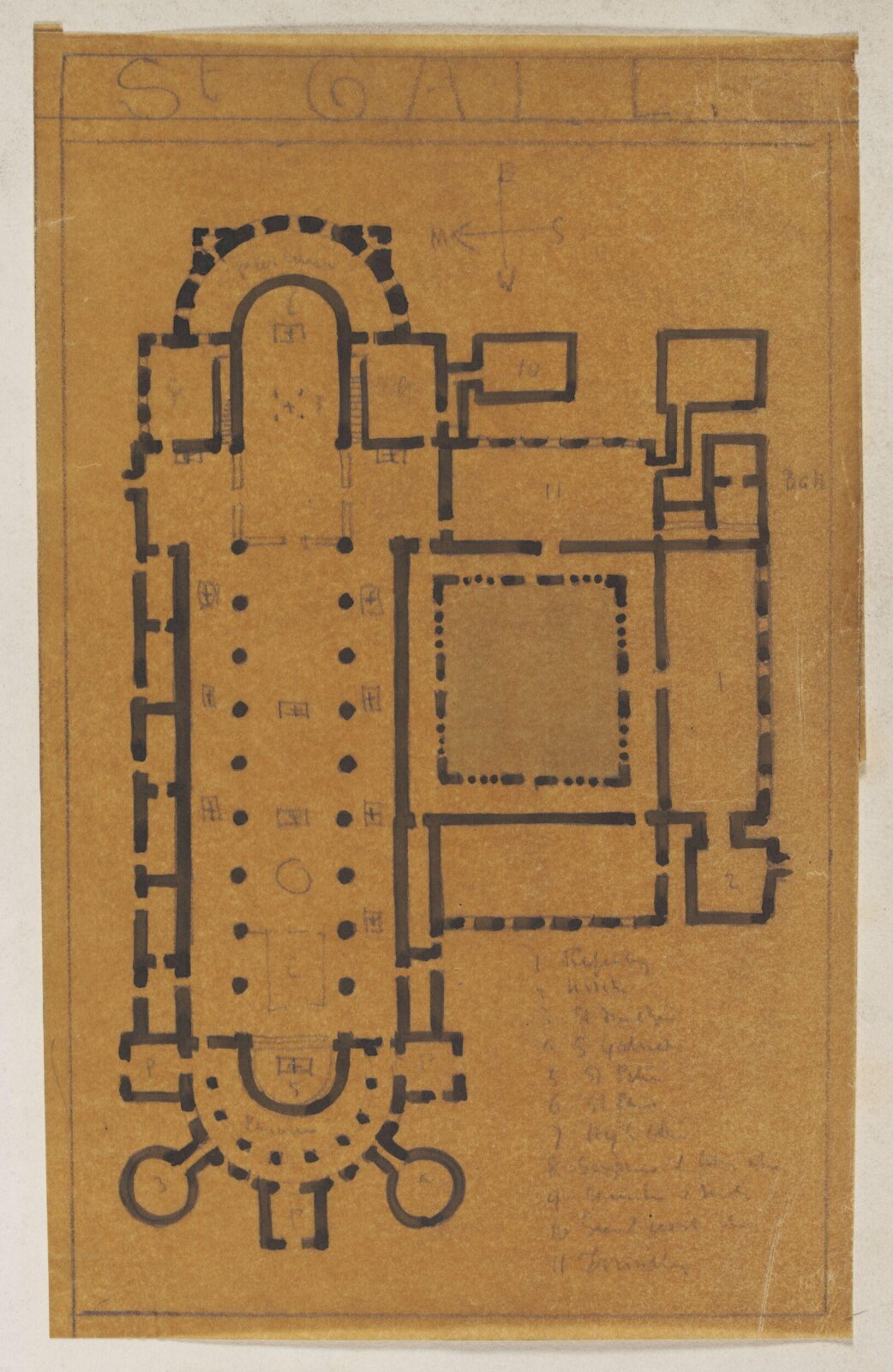 Drawing, Richard Phené Spiers