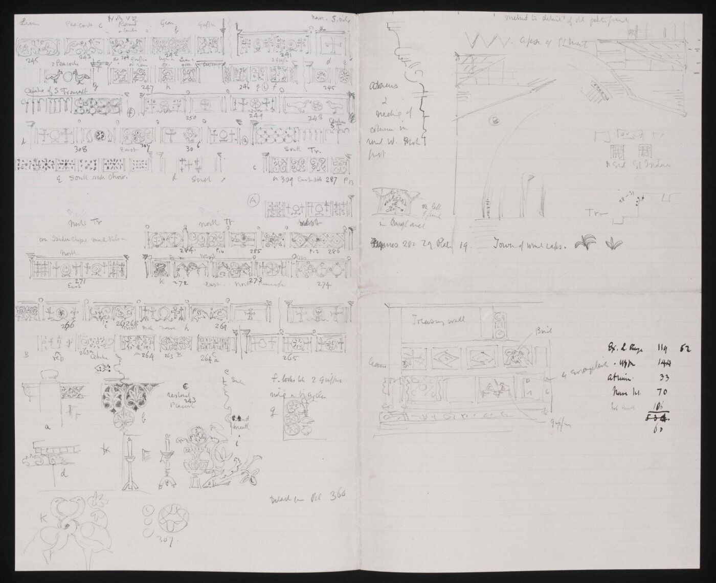 Spiers, Richard Phené, Drawing