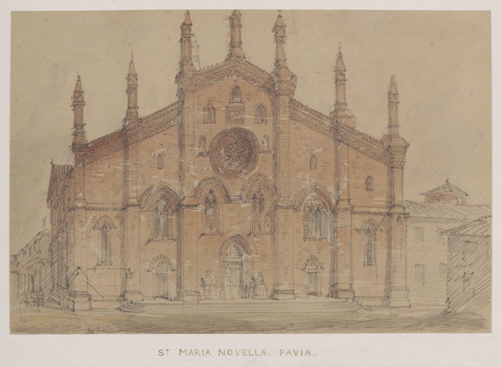 Drawing, Richard Phené Spiers