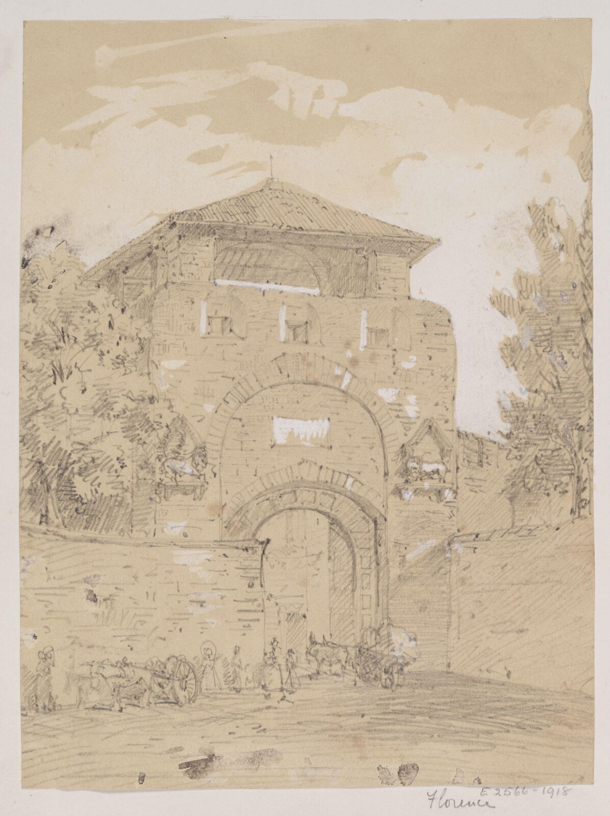 Drawing, Richard Phené Spiers