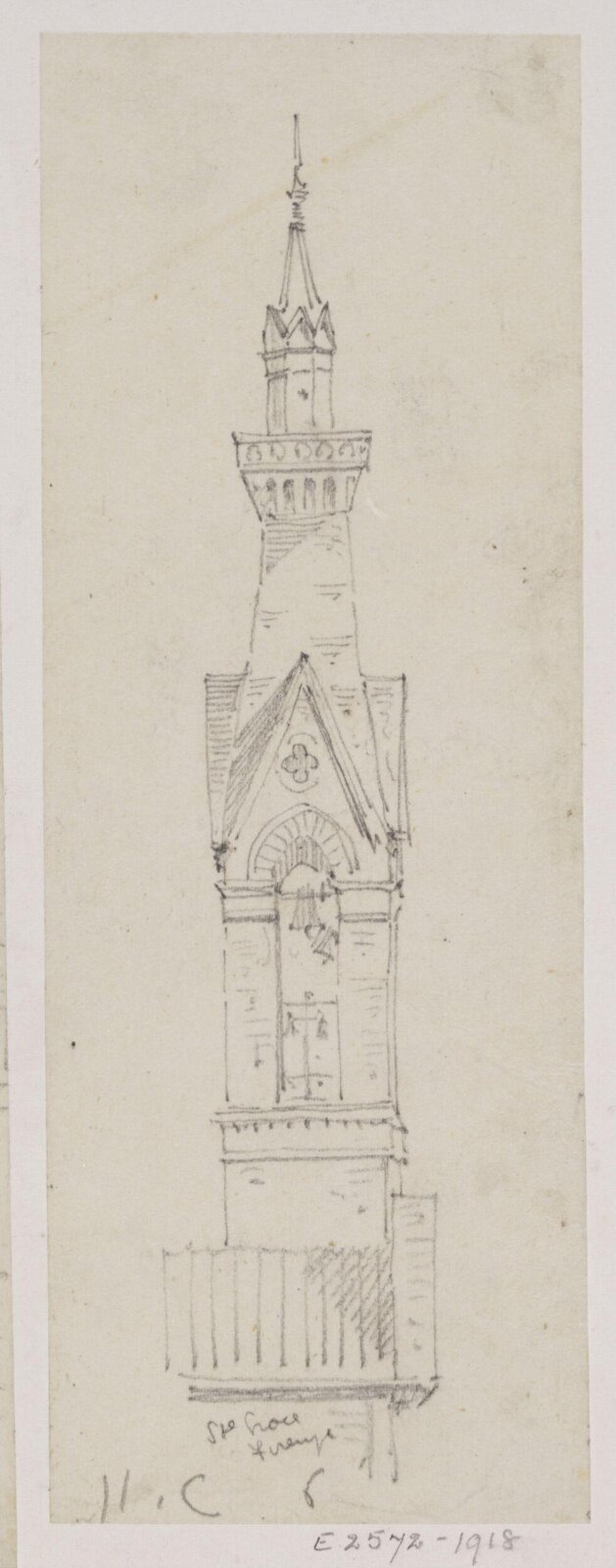 Drawing, Richard Phené Spiers