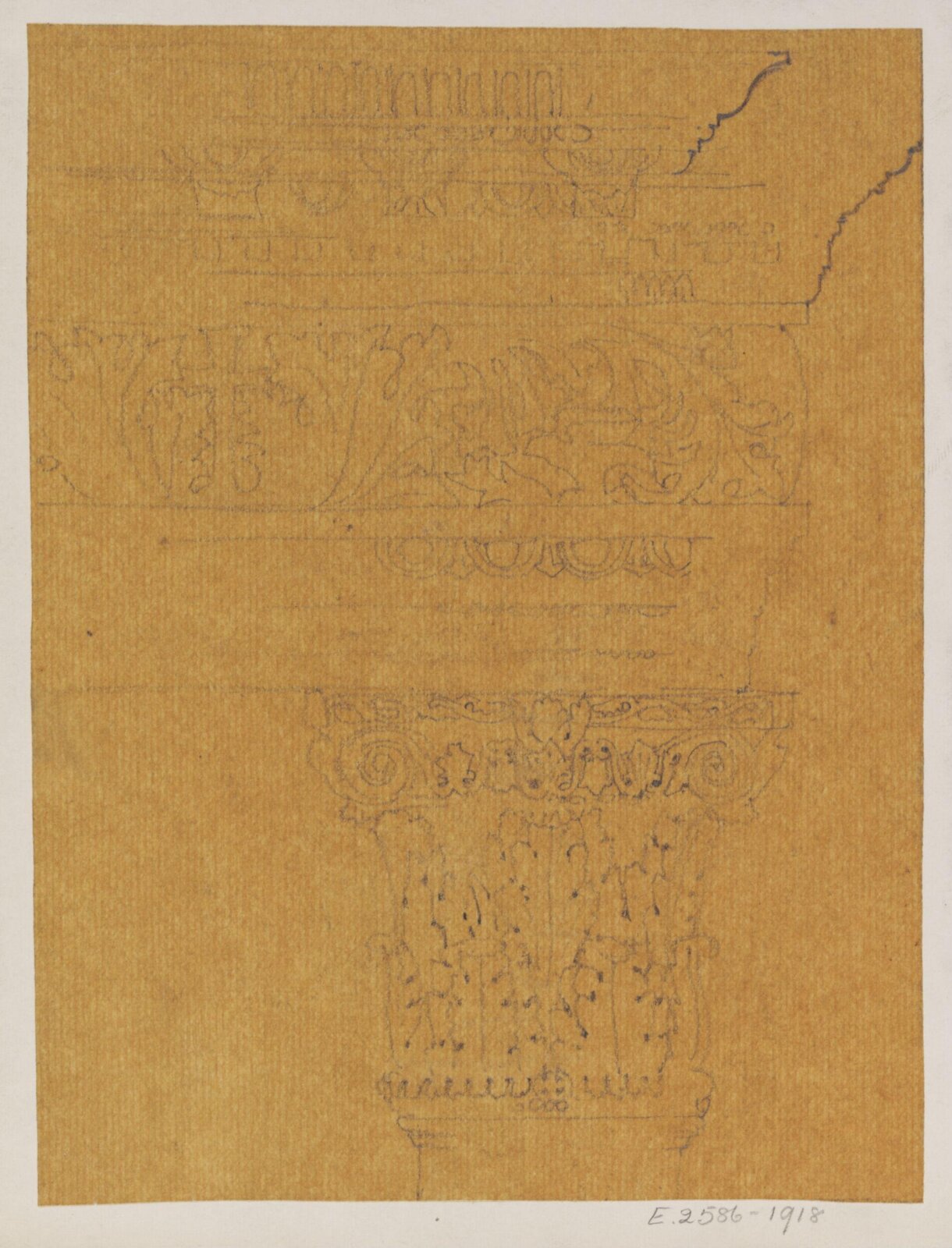 Drawing, Richard Phené Spiers