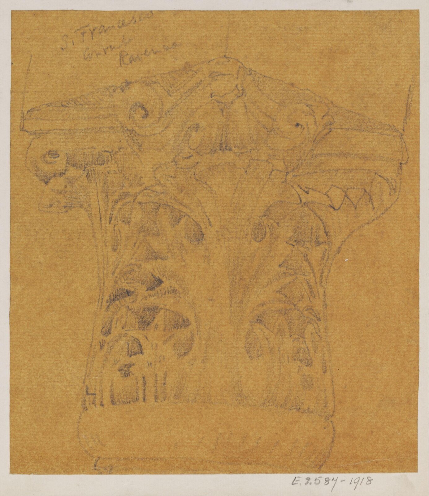 Drawing, Richard Phené Spiers