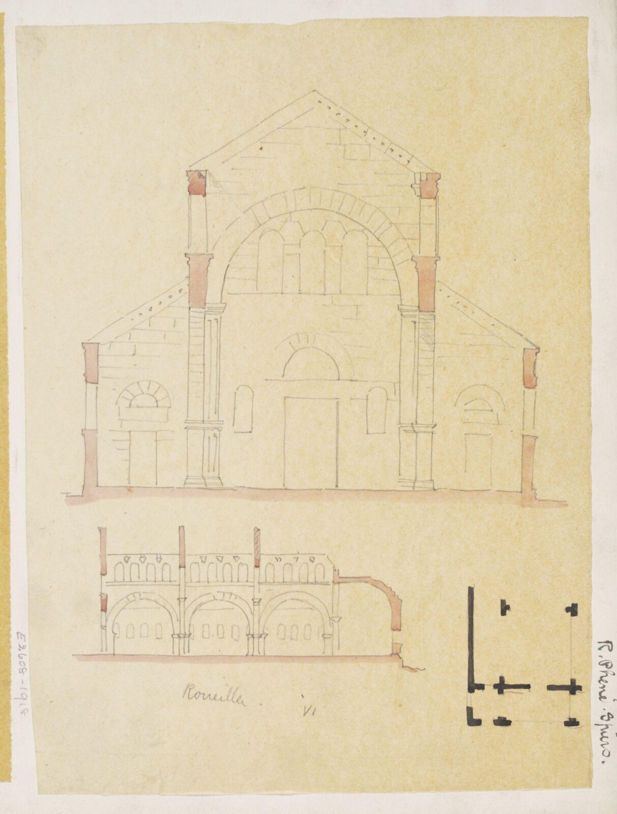 Drawing, Richard Phené Spiers