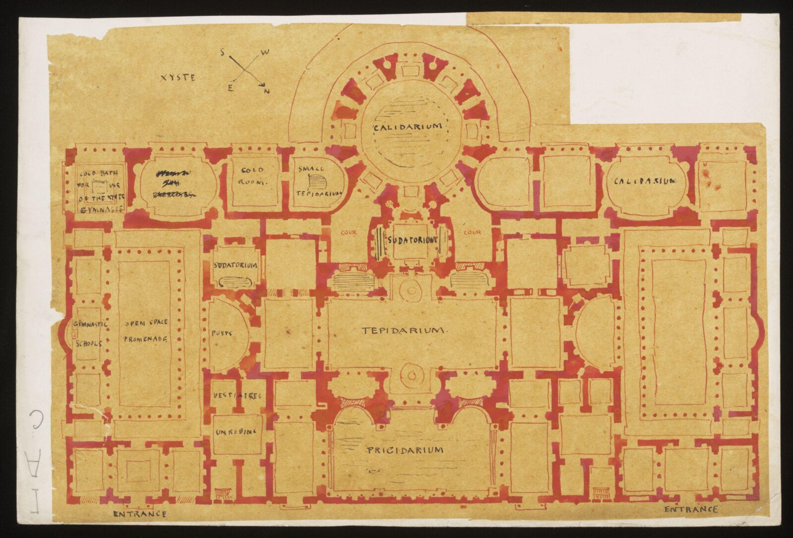 Drawing, Richard Phené Spiers