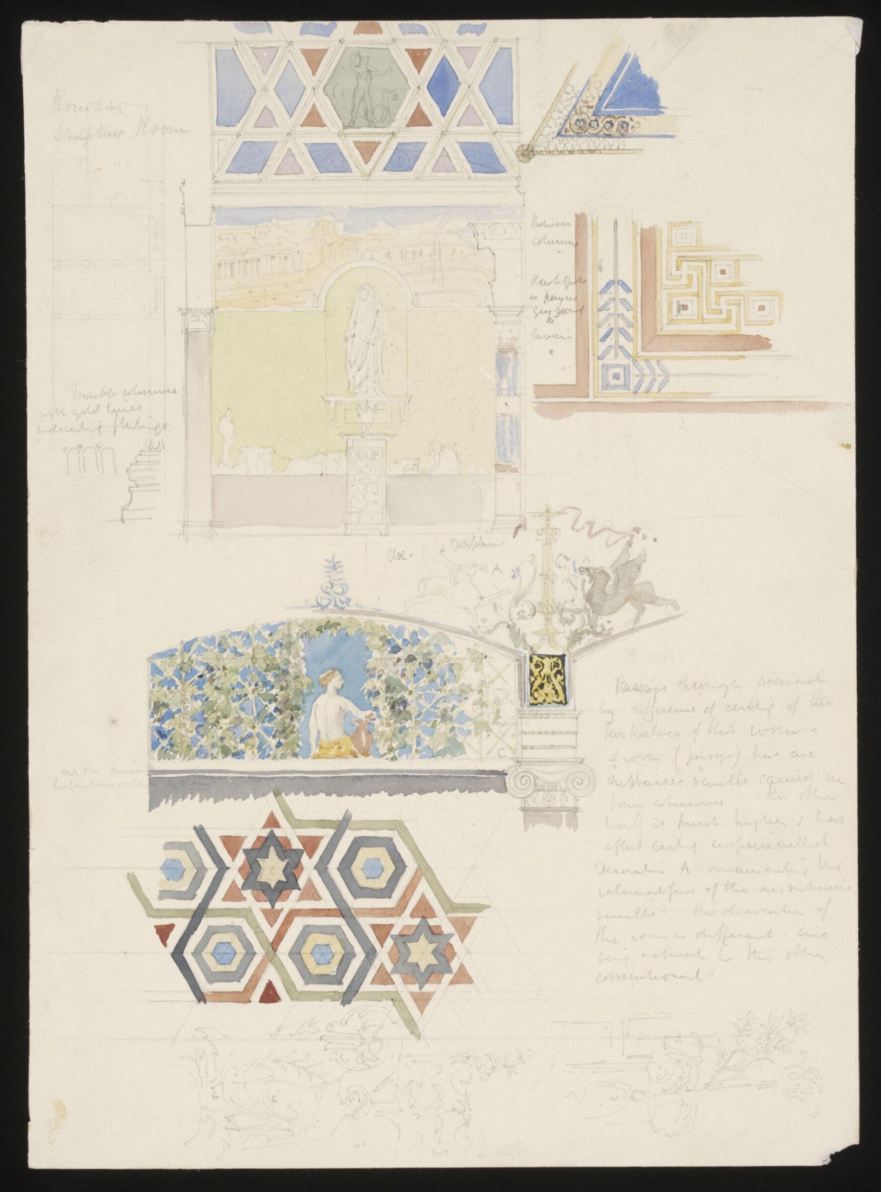 Drawing, Richard Phené Spiers