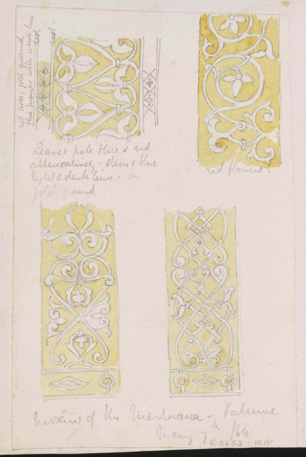 Drawing, Richard Phené Spiers, May 7th 1864
