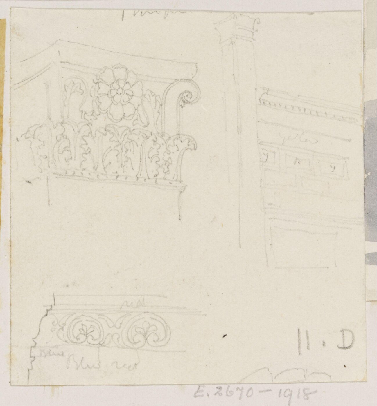 Spiers, Richard Phené, Drawing