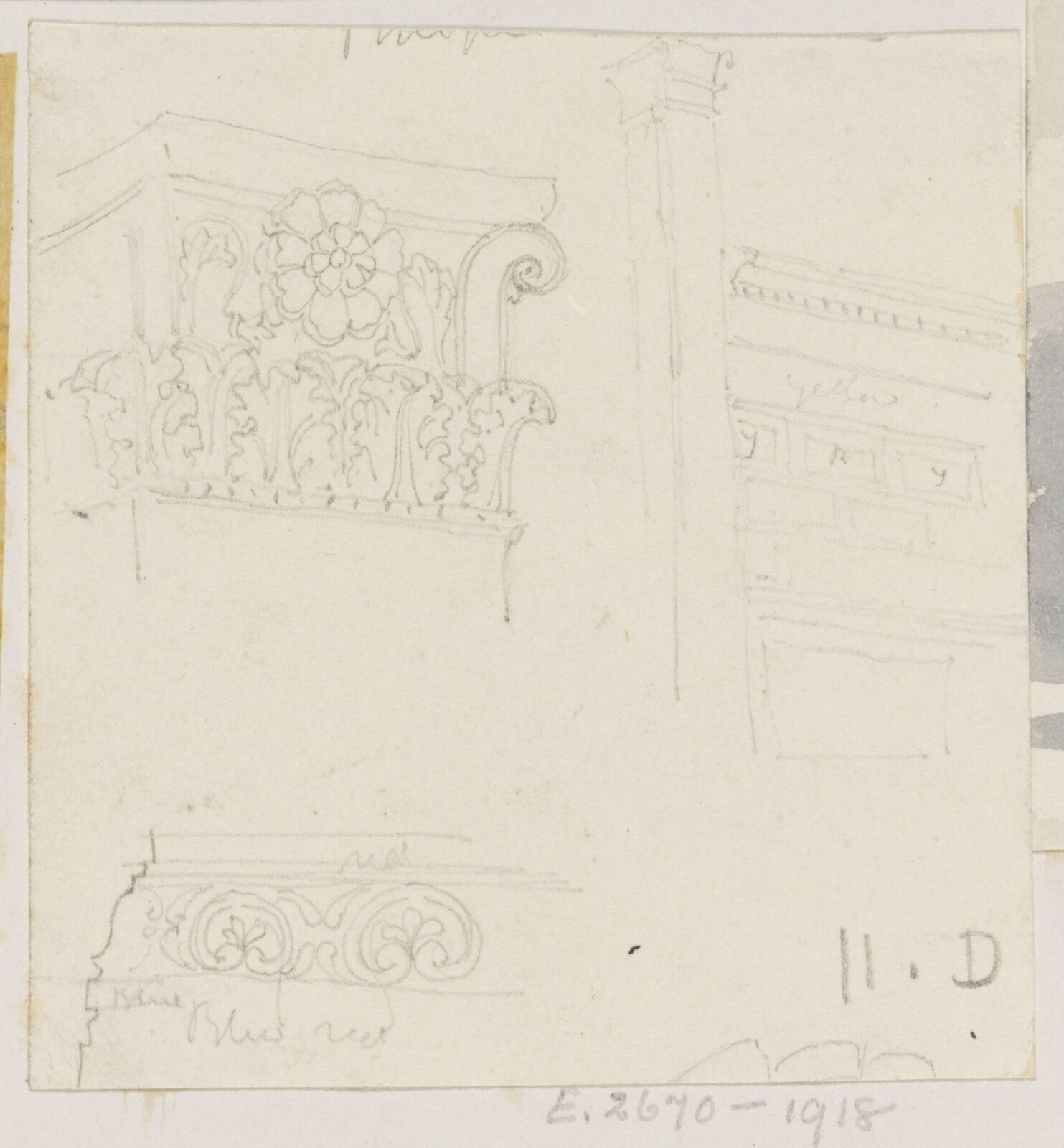 Drawing, Richard Phené Spiers