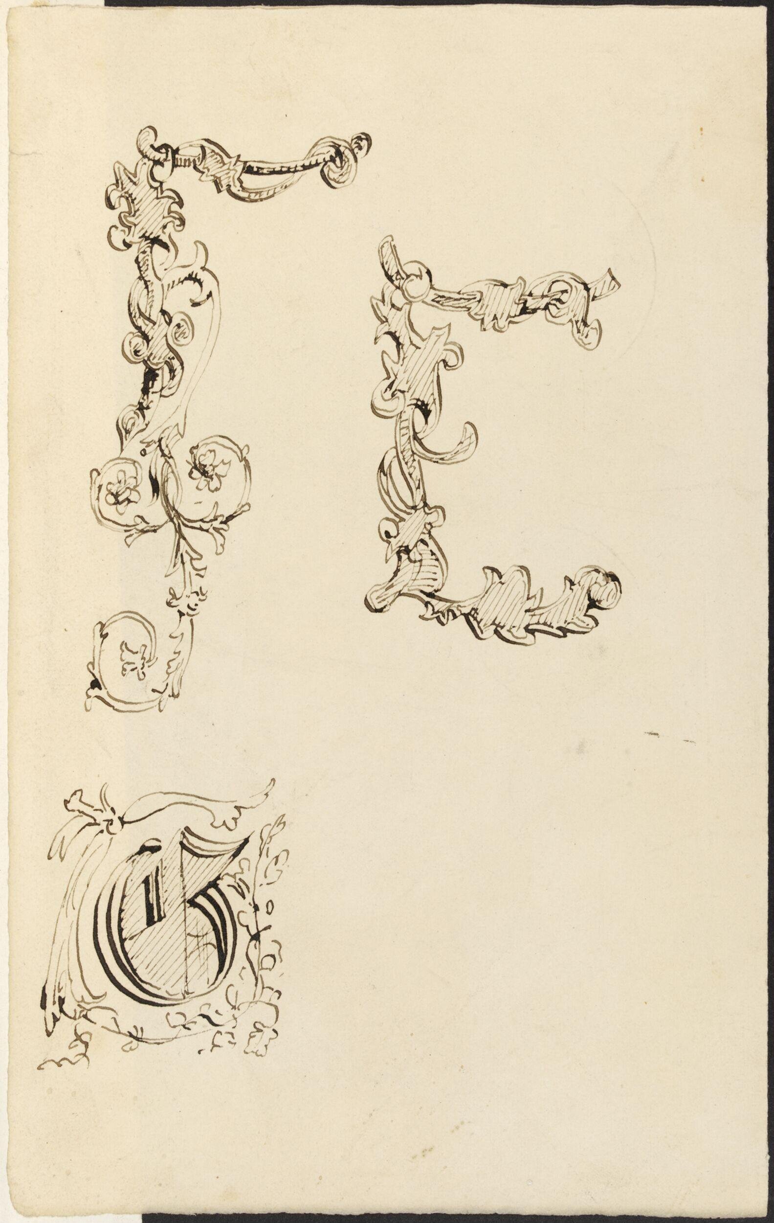 Album of designs, sketches, notes, receipts, trade cards, catalogues,...