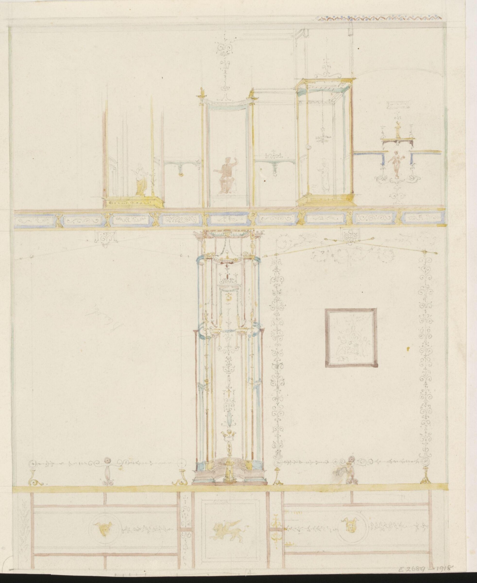 Drawing, Richard Phené Spiers