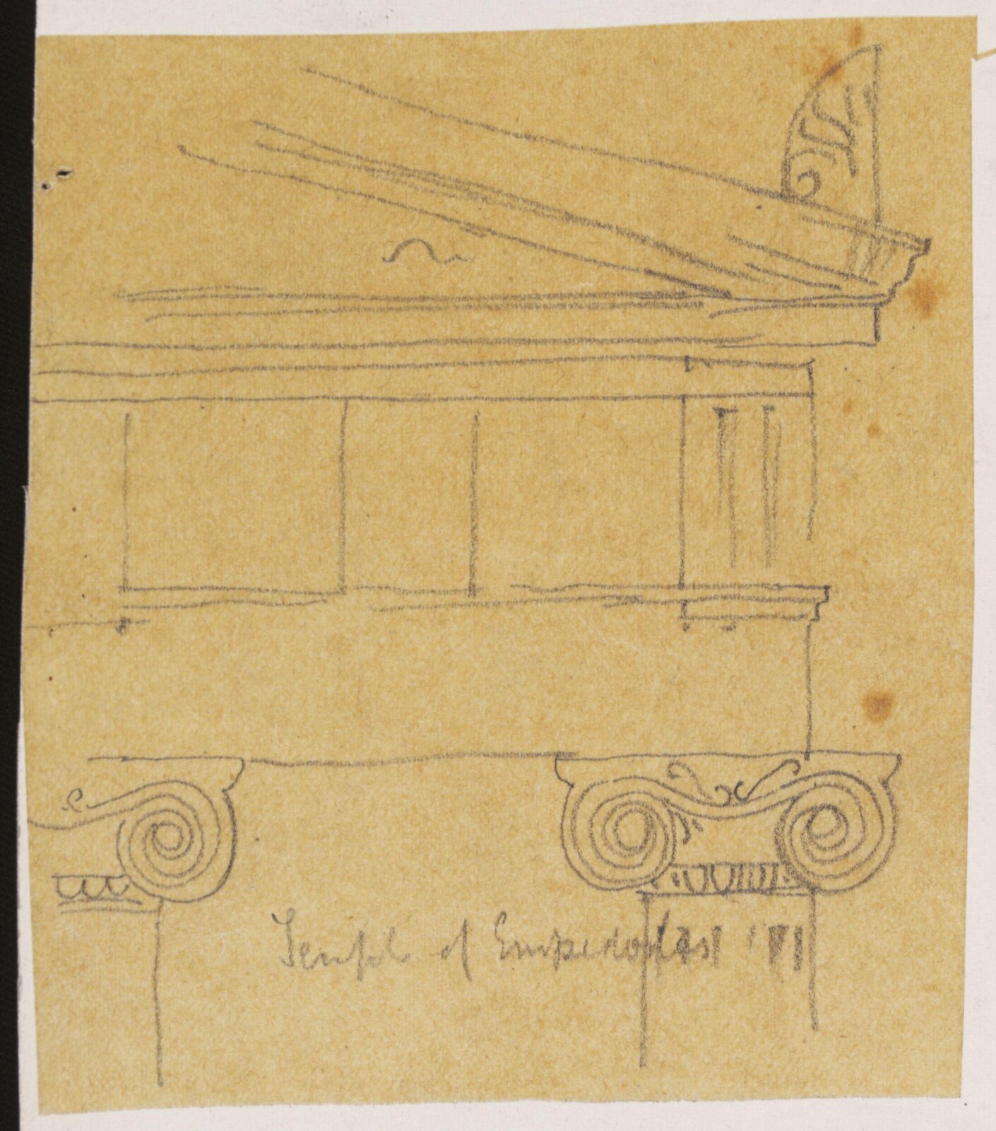 Drawing, Richard Phené Spiers