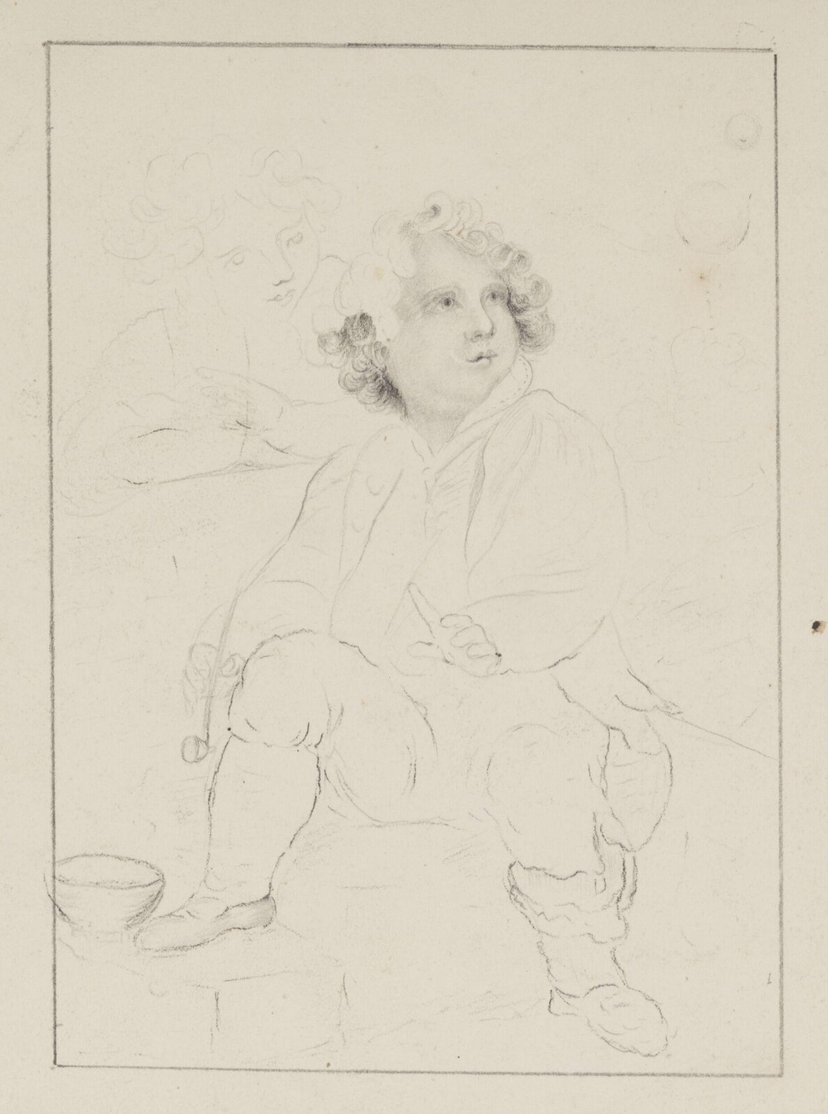 Drawing, r trubshaw, early 18th century - early 19th century