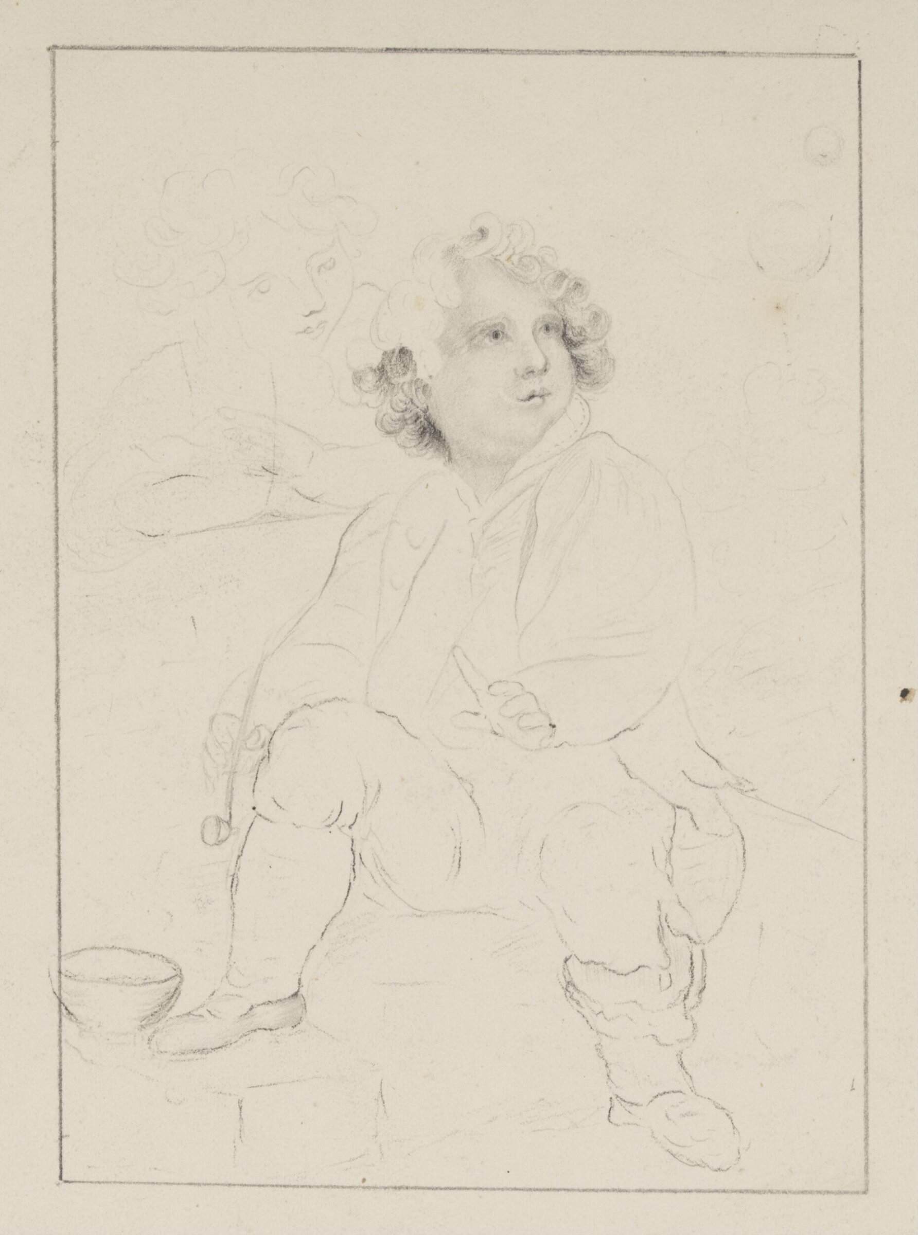 Drawing, r trubshaw, early 18th century - early 19th century