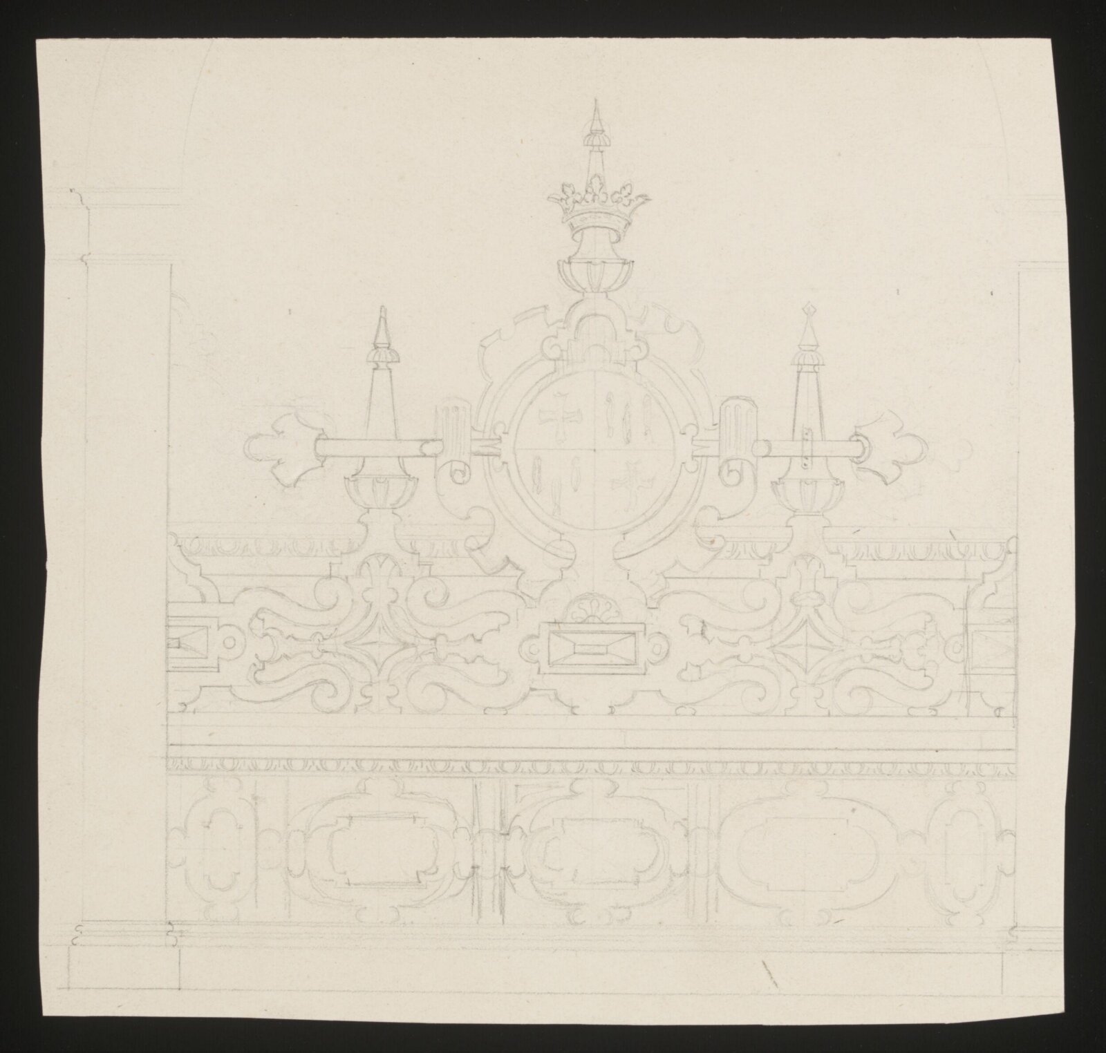 Drawing, r trubshaw, early 18th century - early 19th century
