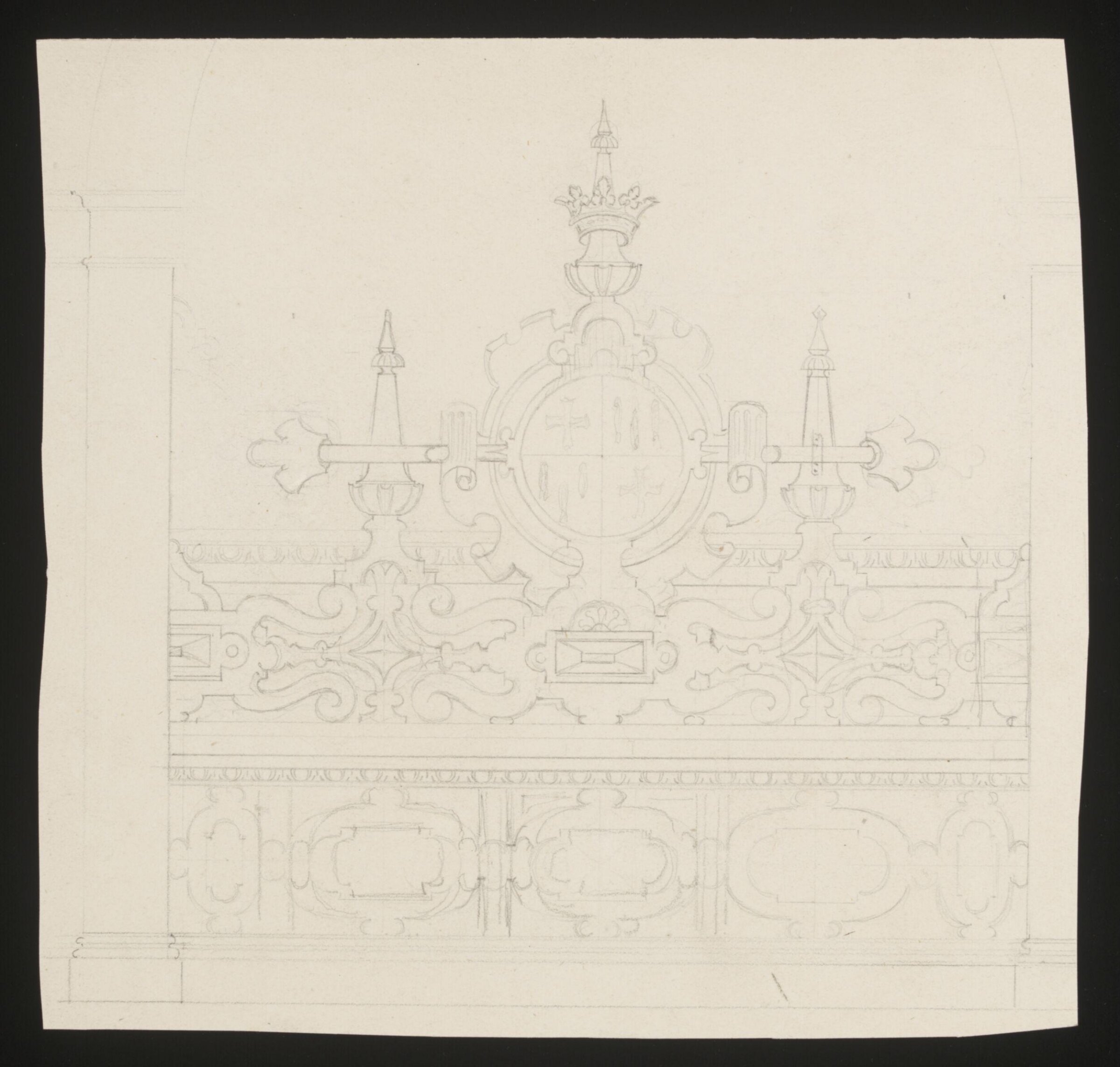 Drawing, r trubshaw, early 18th century - early 19th century
