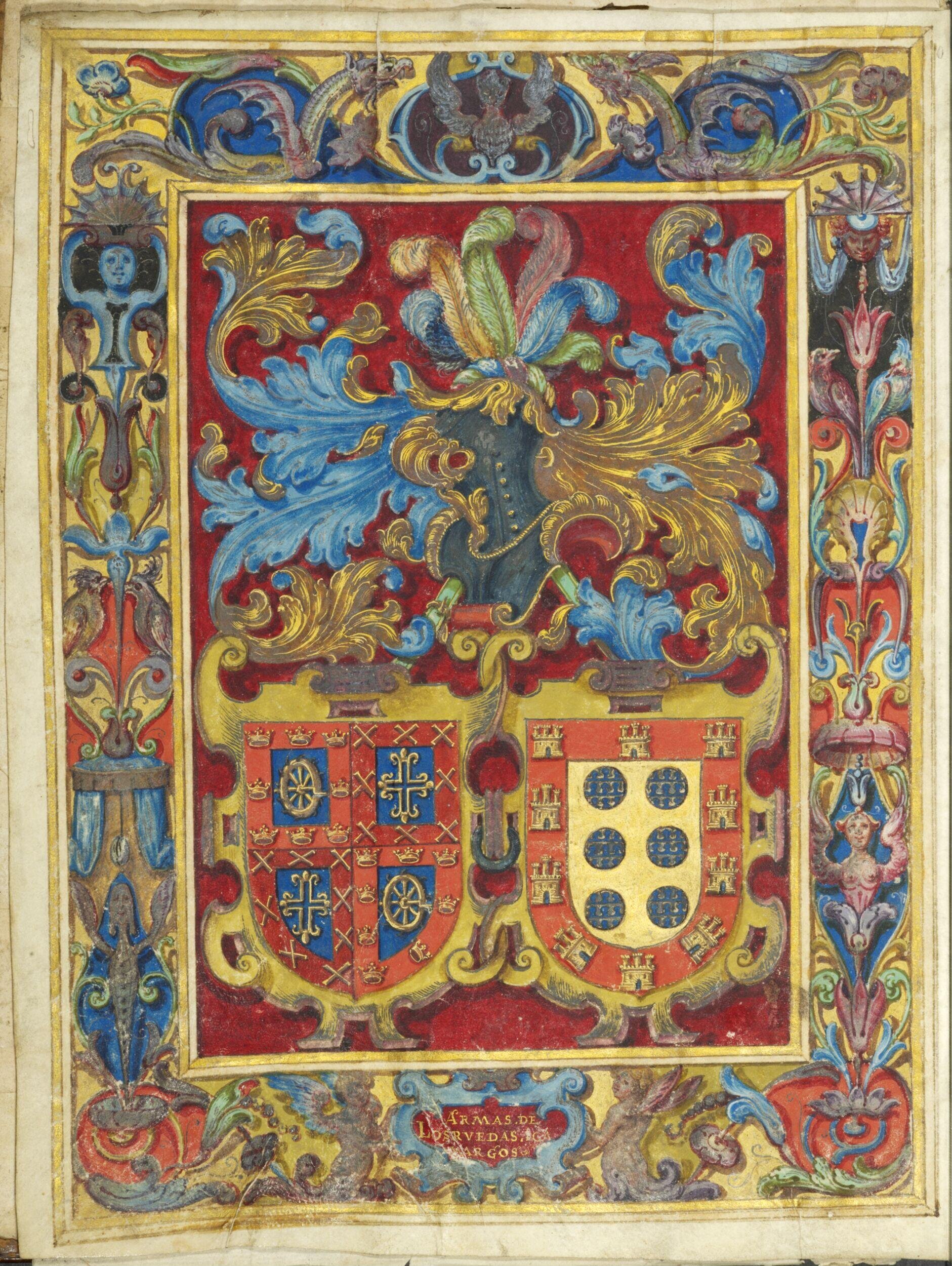 Patent of nobility for García de Rueda