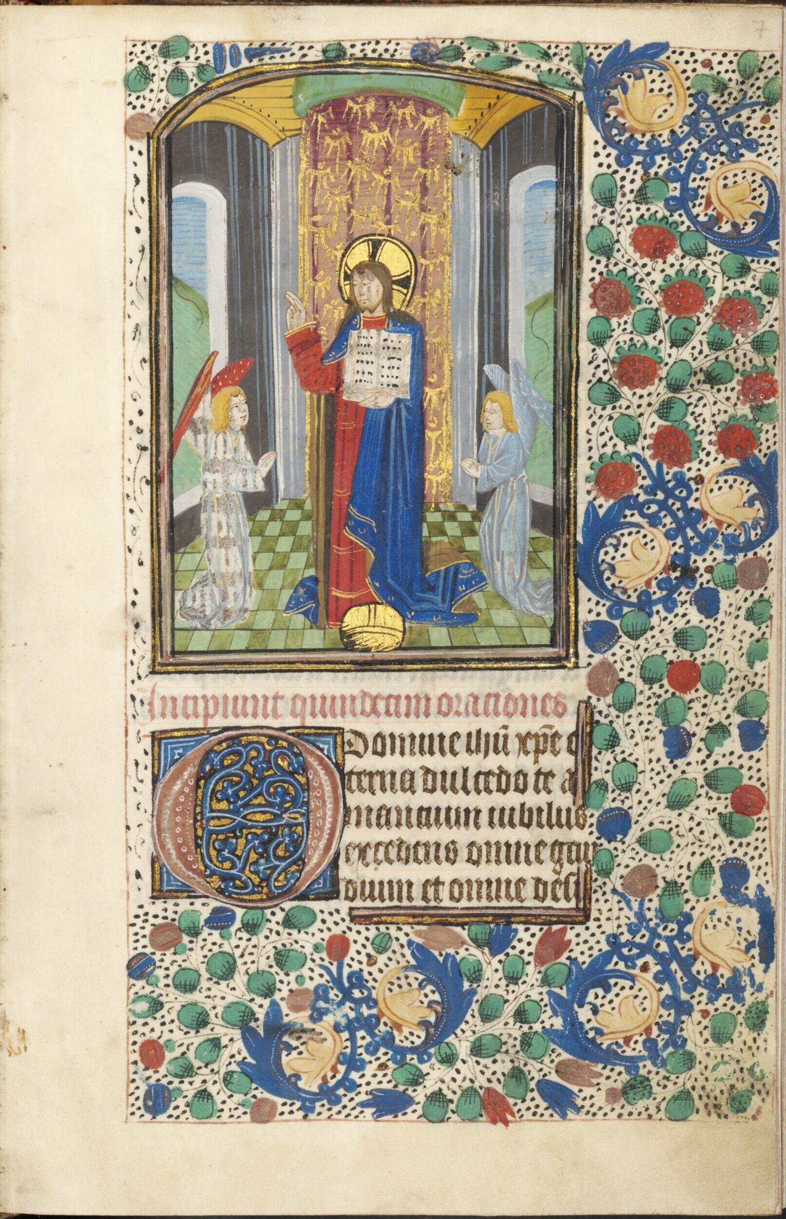  Book of Hours, Use of Sarum (the 'Zouche Hours'), in Latin