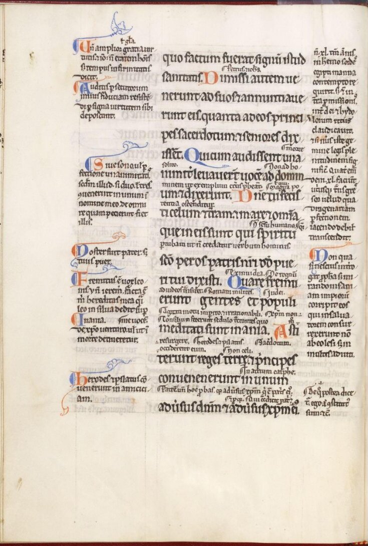 Acts of the Apostles, with gloss, in Latin top image
