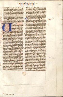 Bible, with prologues and Interpretation of Hebrew names, in Latin