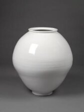 White porcelain jar thumbnail 2