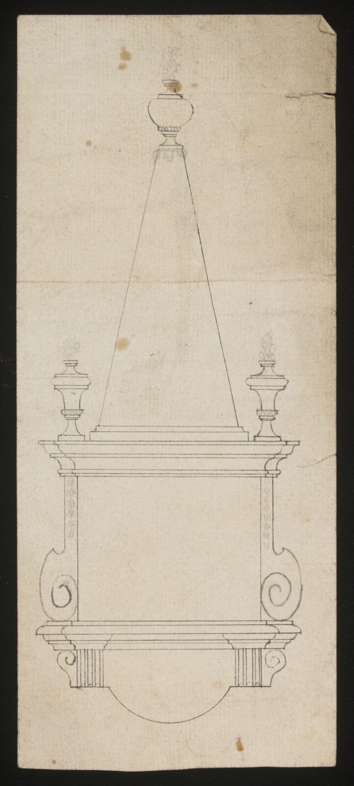 Drawing, r trubshaw, early 18th century - early 19th century