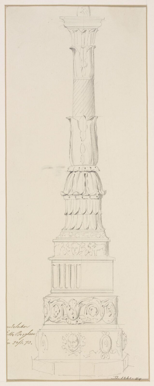 Drawing, A Burger, 1873