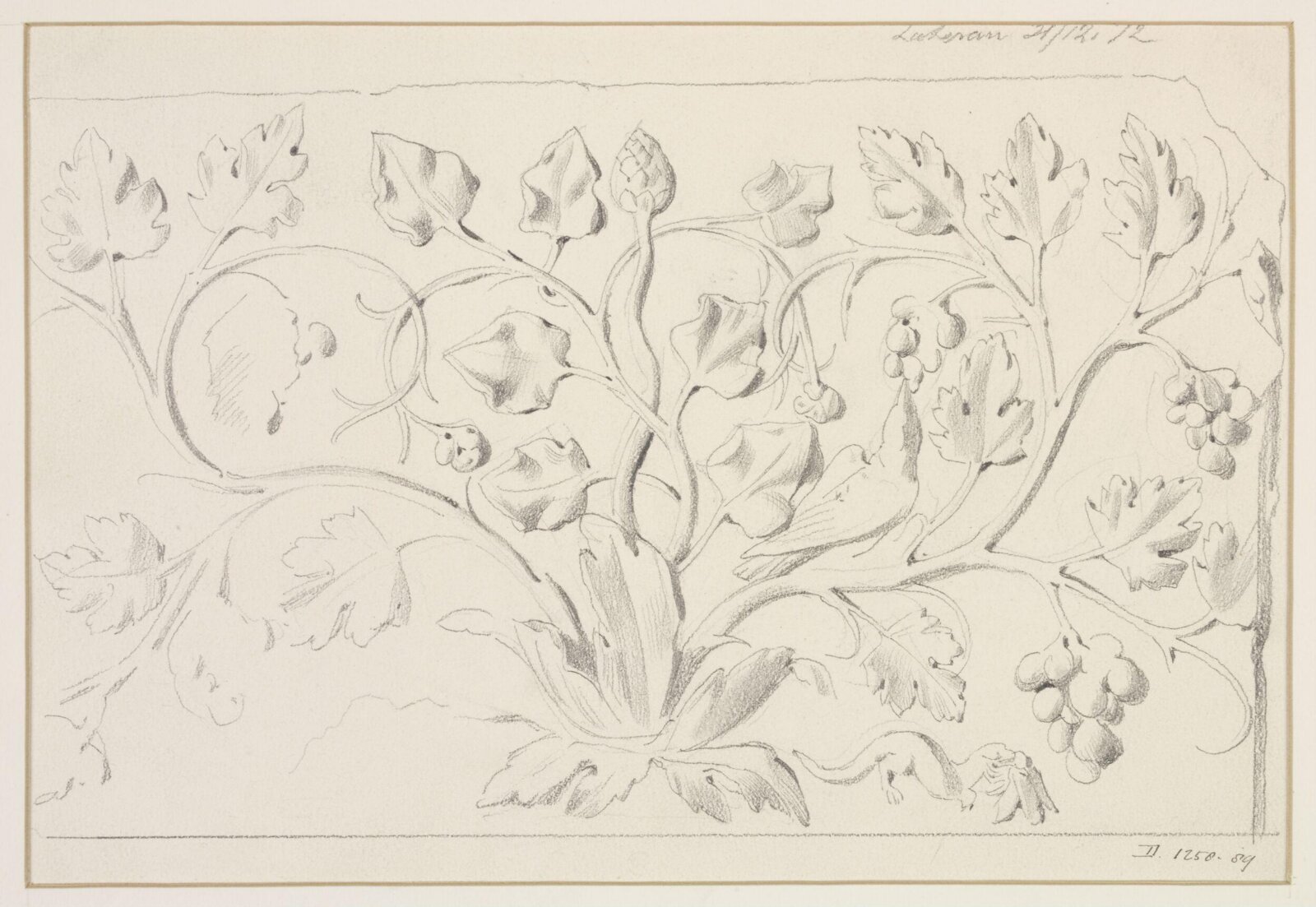Drawing, A Burger, 1872