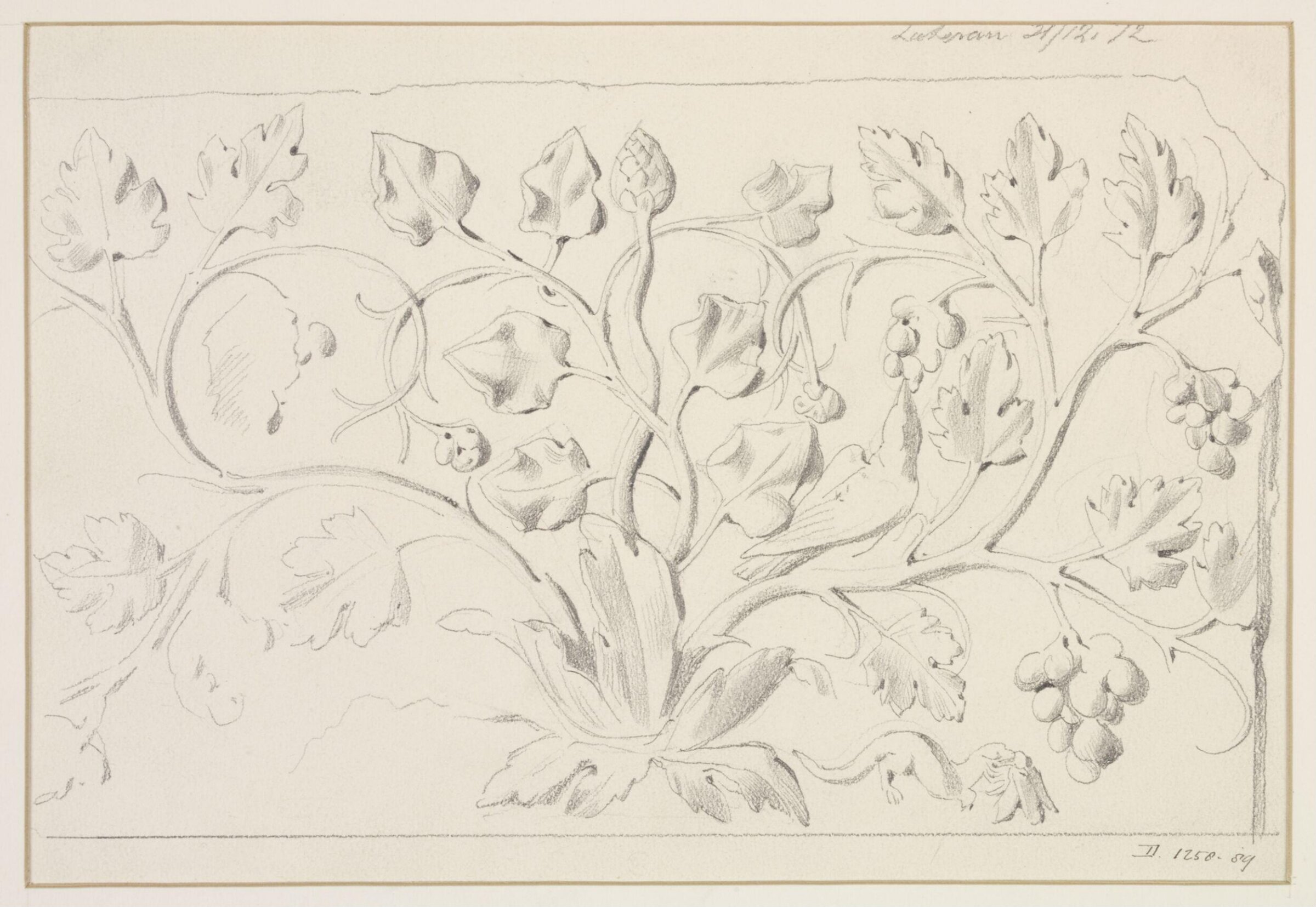 Drawing, A Burger, 1872