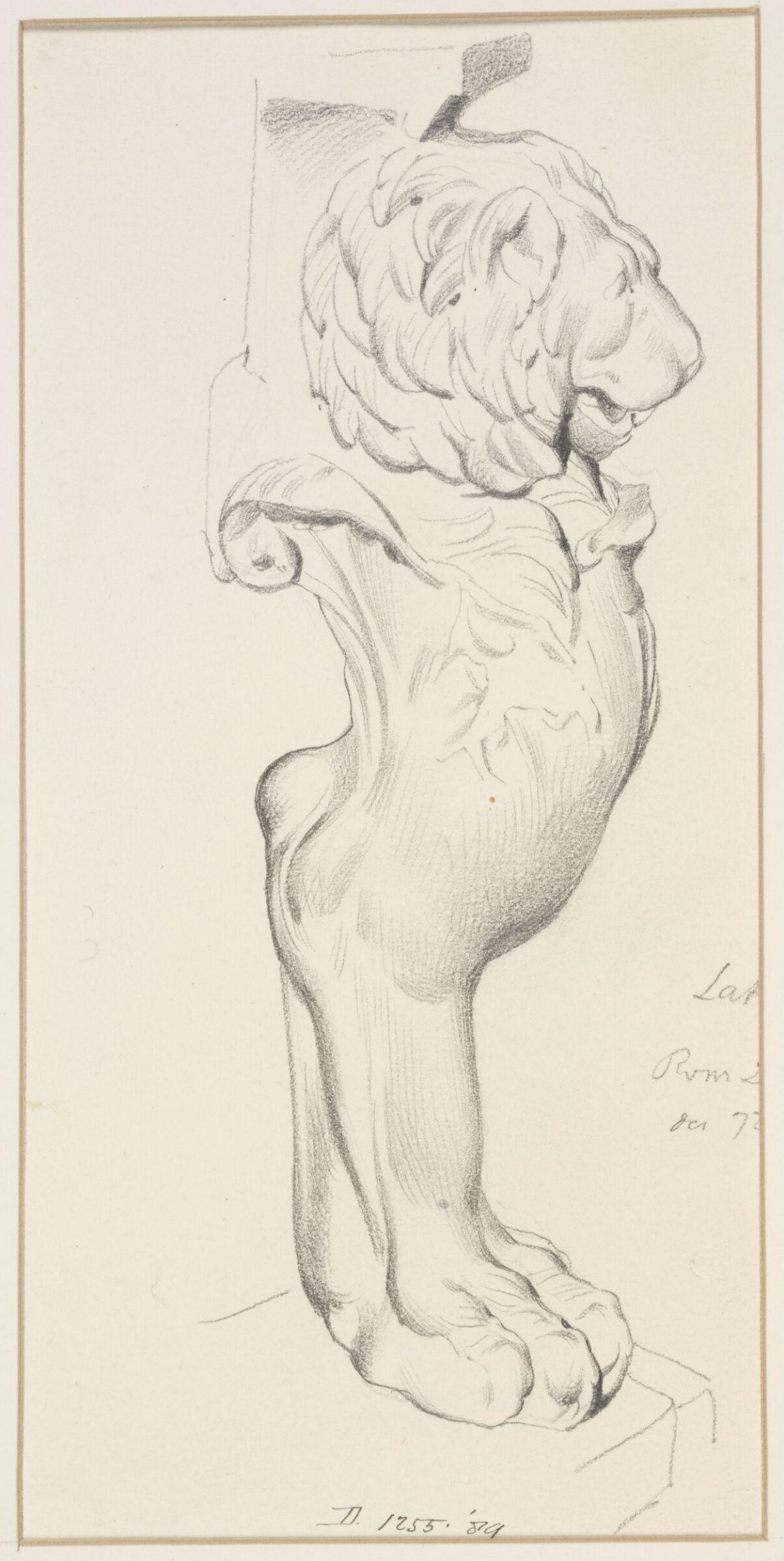 Drawing, A Burger, c. 1873