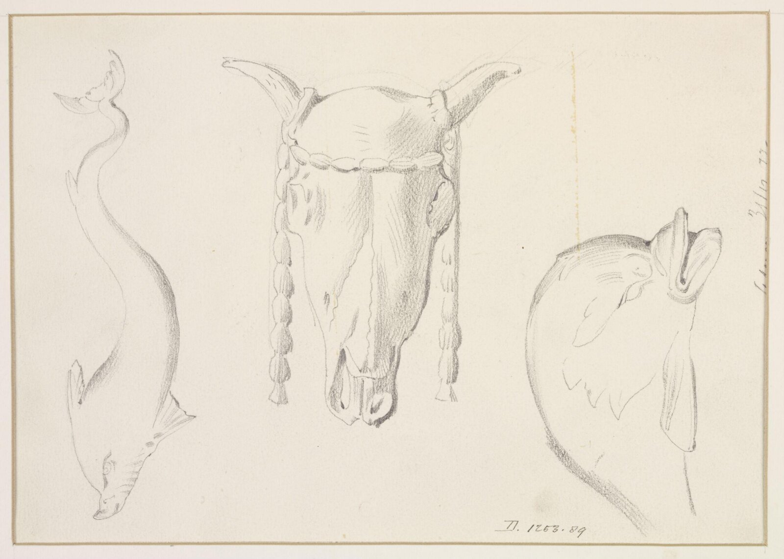 Drawing, A Burger, c. 1873