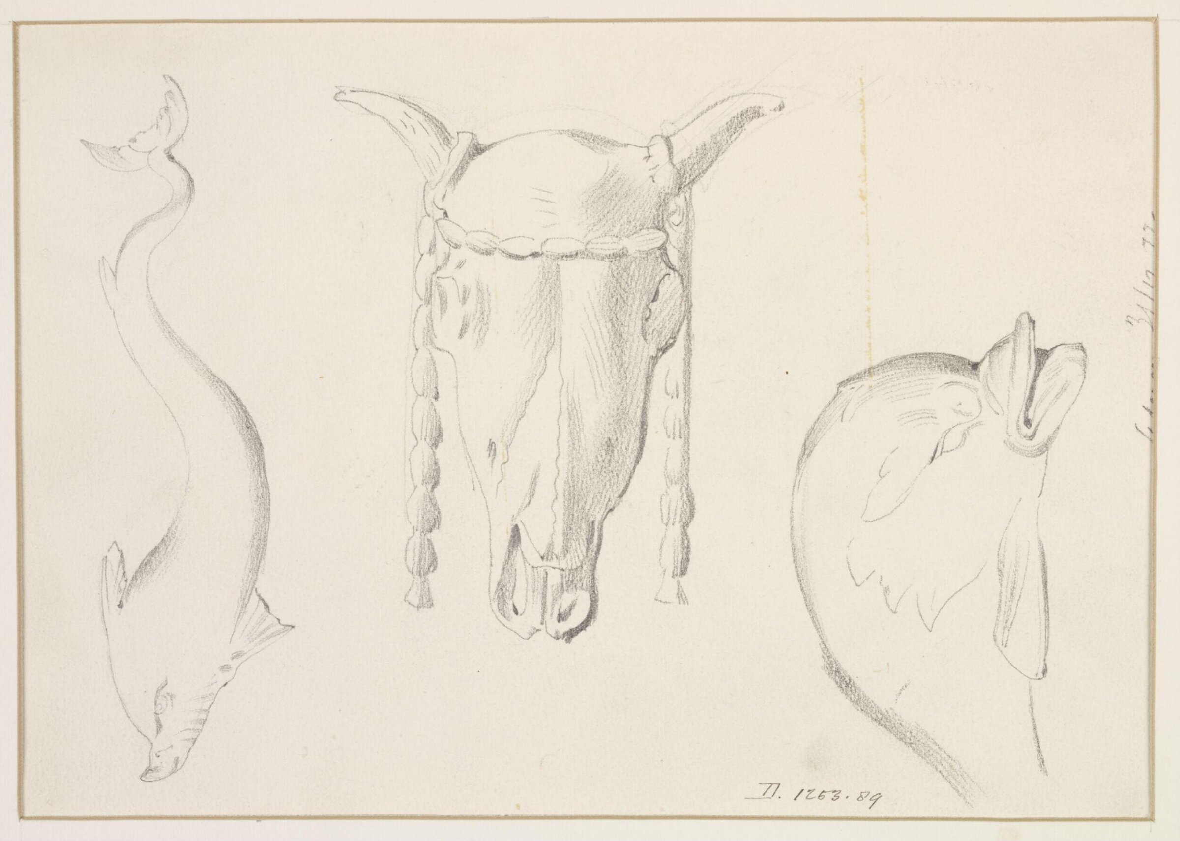 Drawing, A Burger, c. 1873
