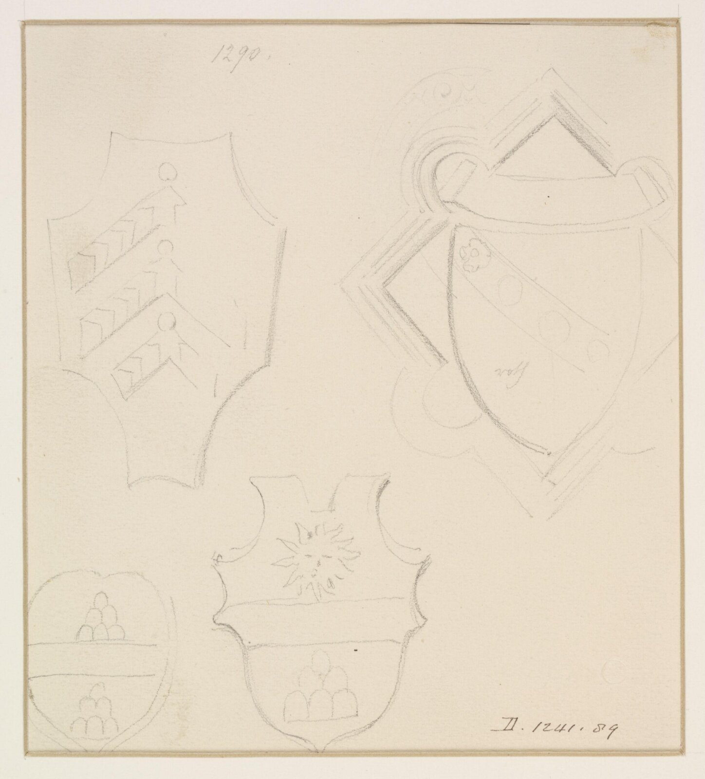 Drawing, A Burger, c. 1873
